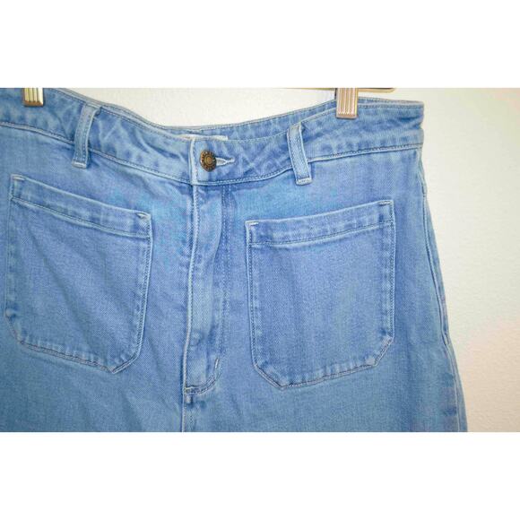 Rollas High Rise Wide Leg Sailor Jeans Size 31 - Picture 4 of 6